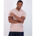 thumbnail image 2 of Real Essentials 3 & 4 Pack: Men's Cotton Pique Short Sleeve Polo Shirt - Performance Polo (Available In Big & Tall), 2 of 6