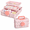 pink, variant on Pink Three-Layer Multipurpose Storage Chest for Hair Accessories, Art Supplies and Sewing
