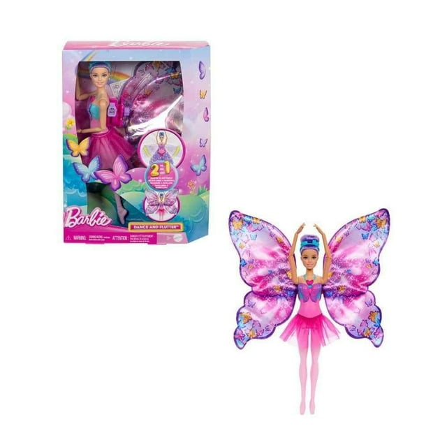 Muñeca Barbie Fantasía Bailarina Transformación Mágica