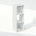thumbnail image 5 of Furinno PELLI CUBIC Storage Cabinet in Bookcase in Bookshelf in 3-Cube in White, 5 of 6
