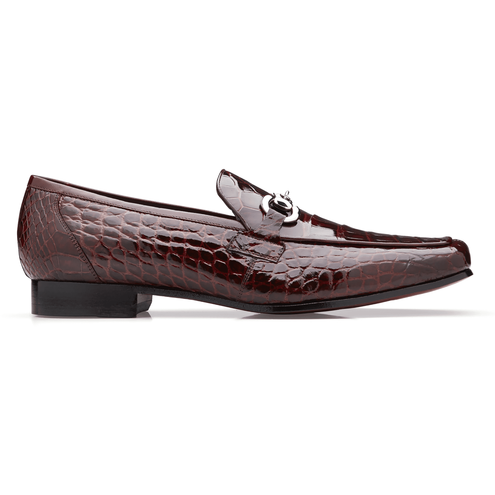 alligator slip on shoes