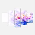 thumbnail image 2 of Aquarelle Fleur Bleue - Impression sur Toile Florale, 2 of 3