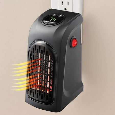Virtcooy Mini chauffage d'appoint – Chauffage portable pour une utilisation  en intérieur – Chauffage à piles anti-brûlure pour enfants, parents