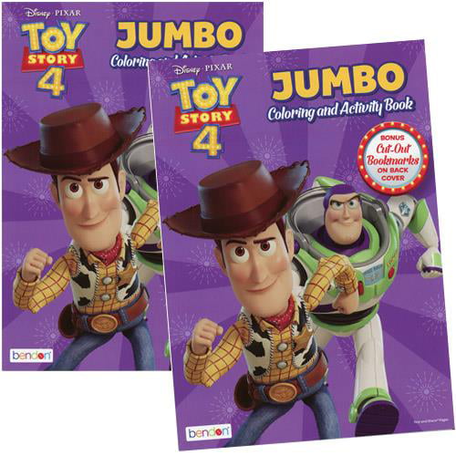 Toy Story 4 80pg Coloring Book - Walmart.com