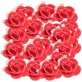 thumbnail image 2 of 50 Piezas Mini 5.5cm Espuma Rosa Artificial Rosa Flor Cabezas Encaje Flor Para Jardín Guirnaldas De Bricolaje Decoración Del rojo Macarena flor de espuma, 2 of 8