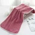 thumbnail image 2 of Guoxxzi 5 dollar items, Towel Thickened Soft Absorbent Plain Color Household Wash Face Gift Towel, 2 of 6