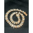 thumbnail image 3 of Hallmark 14K Rose Gold 1.43 Carats Round Brilliant Cut Natural Diamonds Link Tennis Bracelet, 3 of 13