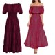 thumbnail image 4 of Conjunto de disfraz renacentista para mujer, vestido medieval de camisola y cinturón de corsé de encaje para uso diario y fiesta, 4 of 5