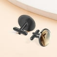 thumbnail image 6 of Surf Stylish Shirt Cufflinks Set for Men, Made of Stainless Steel, for Formal Attire, 6 of 6