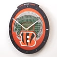 thumbnail image 2 of YouTheFan NFL Cincinnati Bengals Stadiumview 3D Wall Clock, 2 of 4