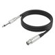thumbnail image 2 of Jack 6 35 Mm TS 1/4 A XLR Cable Micrófono, 2 of 9