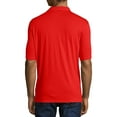 thumbnail image 4 of Hanes Men's Performance Striped Polo, 4 of 5