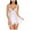 White, variant on jovati Sleepwear for Women Sexy Lingerie Women Lingerie Flower Lace Lingerie Babydoll V Neck Sleepwear Strap Chemise