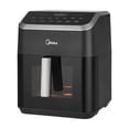 thumbnail image 2 of Midea HeatXpress™ Air Fryer, 7.8 Qt, See-Thru Window, 8-In-1 Oven, Digital Controls, Black, 2 of 7