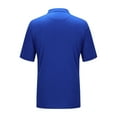 thumbnail image 2 of CAsport Men's "Keep Kool" Golf Shirt - Royal Blue, 2 of 2