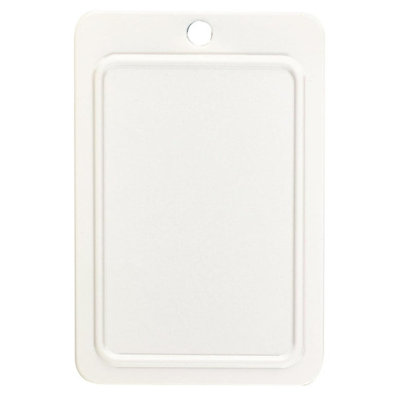 Amerock 9-5/16 in. L White Steel Medium Multiple Over the Door Hook 1 pk Amerock 9-5/16 in. L White Steel Medium Multiple Over the Door Hook 1 pk