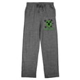 thumbnail image 5 of A Minecraft Movie Short Fuse Women's Gray Heather Sleep Pajama Pants-XS, 5 of 7