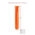 thumbnail image 4 of Soportes para Estante Caña Pescar Soporte Montaje Tubo Poste Inserción Barco Color Naranja 5 Uds., 4 of 8