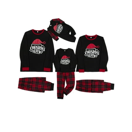 

Huakaishijie Parent-Child Family Matching Christmas Pajamas Sets Xmas Sleepsuit Nightwear
