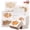 #1, variant on Joyfy 24 Pcs Christmas White Cookie Boxes Bakery Treat Gift Box with Window 8.5" x 5.75" x 2.75" for Pastries, Cupcakes, Cookies, Brownies, Donuts Gift Giving