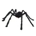 thumbnail image 5 of 2Pcs Realistic Large Spiders Outdoor Halloween Decorations, Huge Hairy Scary Halloween Spider Prop, Black Spooky Spider for Indoor House Outdoor Window Yard Patio Decor (30/75/125/200cm), 5 of 9