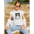 thumbnail image 2 of Raccoon King T-Shirt Women -Image by Shutterstock, Female Large, 2 of 4