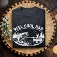 thumbnail image 3 of Jollimate Reel Cool Dad T-Shirt, Vintage Fishing Graphic Tee, Funny Fisherman Men's Gift Shirt, 3 of 6