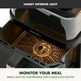 thumbnail image 6 of GreenPan Bistro XL 7-Quart 360° Clear View Air Fryer, 13 Presets, Easy to Clean, Nonstick, Black, 6 of 9
