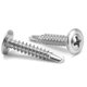 thumbnail image 1 of #8 X 1 "Tornillos de chapa 100pcs 410 Tornillos autorroscantes rápidos de cabeza de armazón de acero inoxidable por, 1 of 5