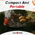 thumbnail image 3 of GasOne Portable Charcoal Grills - Portable Grill for BBQ - 14D x 18H, 3 of 8