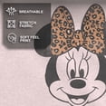 thumbnail image 4 of Toddler's Mickey & Friends Distressed Minnie Mouse With Cheetah Print Bow Graphic Tee Light Pink 3T, 4 of 8