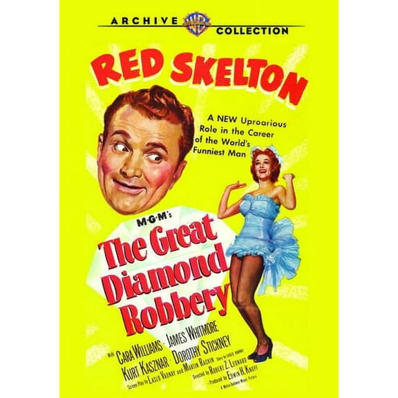 The Great Diamond Robbery (DVD), Warner Archives, Comedy