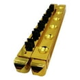 thumbnail image 4 of Justharion Billiard Stick Holder Billiard Games Snooker Pool Cue Rack Aureate Cue Clip Locating Gold 39.5x3.2cm, 4 of 6