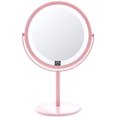 thumbnail image 1 of Makeup Mirrors Vanity Mirror for Girls, Mirror with Led Light Fill Light Dormitory Desktop Folding Vanity Mirror, 1 of 6