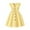 Yellow, variant on AJTQTH Girls Sundress High-Waisted Stylish V-Neck Flutter Sleeve Princess Dress Striped Tunic Gowns Summer Ruffles Flowy Midi Dress Blue 9 Years