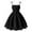 Black, variant on CZHQWE Preppy Clothes For Girls 10-12 Girls Dresses Size 8 Girl'S Smocked Ruched A Line Swing Dress Layered Tie Shoulder Flowy Cami Dress 10-11 Years Black