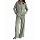 thumbnail image 1 of Conjuntos Casuales de Salón para Mujer, Camisas de Larga con Botones y Pantalones de Pierna , Conjuntos de Chándal Verde XXL, 1 of 9