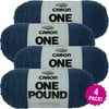 Caron One Pound Yarn - Ocean, Multipack of 4
