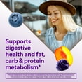 thumbnail image 5 of vitafusion Fiber Well Fit Sugar Free Gummy Vitamins Supplement, Berry and Peach Flavor, 90 Count, 5 of 13
