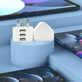 thumbnail image 4 of 1A UK Standard USB Travel Charger, 3 Ports for Phones/Tablets, Compact Durable Overcharge Protection, 4 of 5