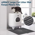 thumbnail image 7 of UPSKY Cat Litter Mat Kitty Litter Trapping Mat 31" x 24" Litter Box Mat Keep Floor Clean, 7 of 7