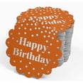 thumbnail image 4 of Inkdotpot Silver Foil Paper Hang Tags Happy Birthday Favor Tags 50 Piece, 4 of 6