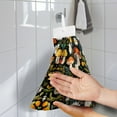 thumbnail image 2 of SEANATIVE Mushroom Hand Towels for Bathroom Decorative Set of 2 Aesthetic Hanging Hand Towel with Button Loop Lightweight Hanging Tie Towel Highly Absorbent Hang Towel for Wiping Hands, 2 of 7