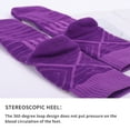 thumbnail image 5 of Hehanda Women's Thickened Towel Bottom Breathable Mid-Calf Basketball Socks, 5 of 7