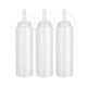 thumbnail image 1 of Botellas exprimibles para salsas (paquete de 3), Wattne, de plástico de 8 onzas, para aderezo, ketchup con tapa, para líquidos, aderezo para barbacoa, dispensador de arte para panqueques., 1 of 8