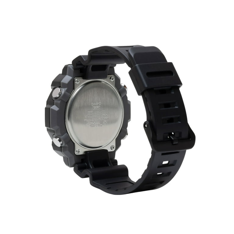 Casio Men's Heavy Duty Analog-Digital World Time Watch