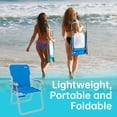 thumbnail image 5 of #WEJOY Folding Backpack Beach Chair, High Back Beach Chairs for Adults, Max Load 300lbs, Portable Folding Camping Chair, Outdoor Folding Lawn Chairs, 5 of 8