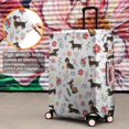 thumbnail image 4 of Dachshunds with Flowers Luggage Cover Fashion Suitcase Cover Baggage Covers Fit 25-28 Inch Luggage (Go Travel), 4 of 5