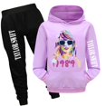 thumbnail image 1 of Taylor Ensemble à Capuche, Pull à Capuche en Coton, Sweat Léger Décontracté, Ensemble de Sweat à Capuche, 1 of 2