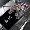 thumbnail image 4 of Oni-alfombrilla grande para ratón de juegos, tapete japonés negro para mesa de escritorio, alfombrilla grande para ratón XXL 90x40, alfombrilla para teclado y ratón, empresa 100x50, 4 of 4